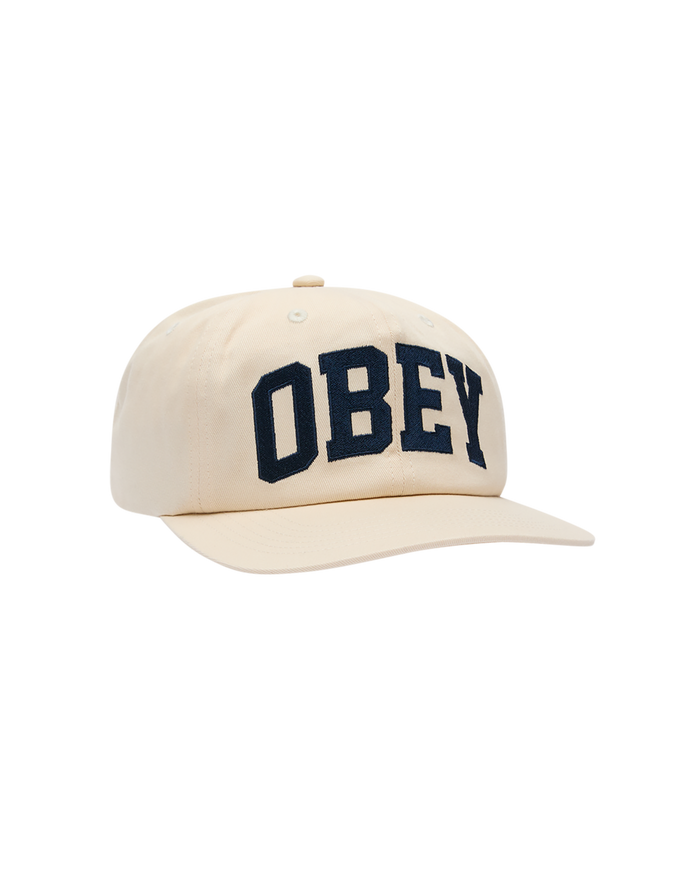 obey collegiate hat unbleached