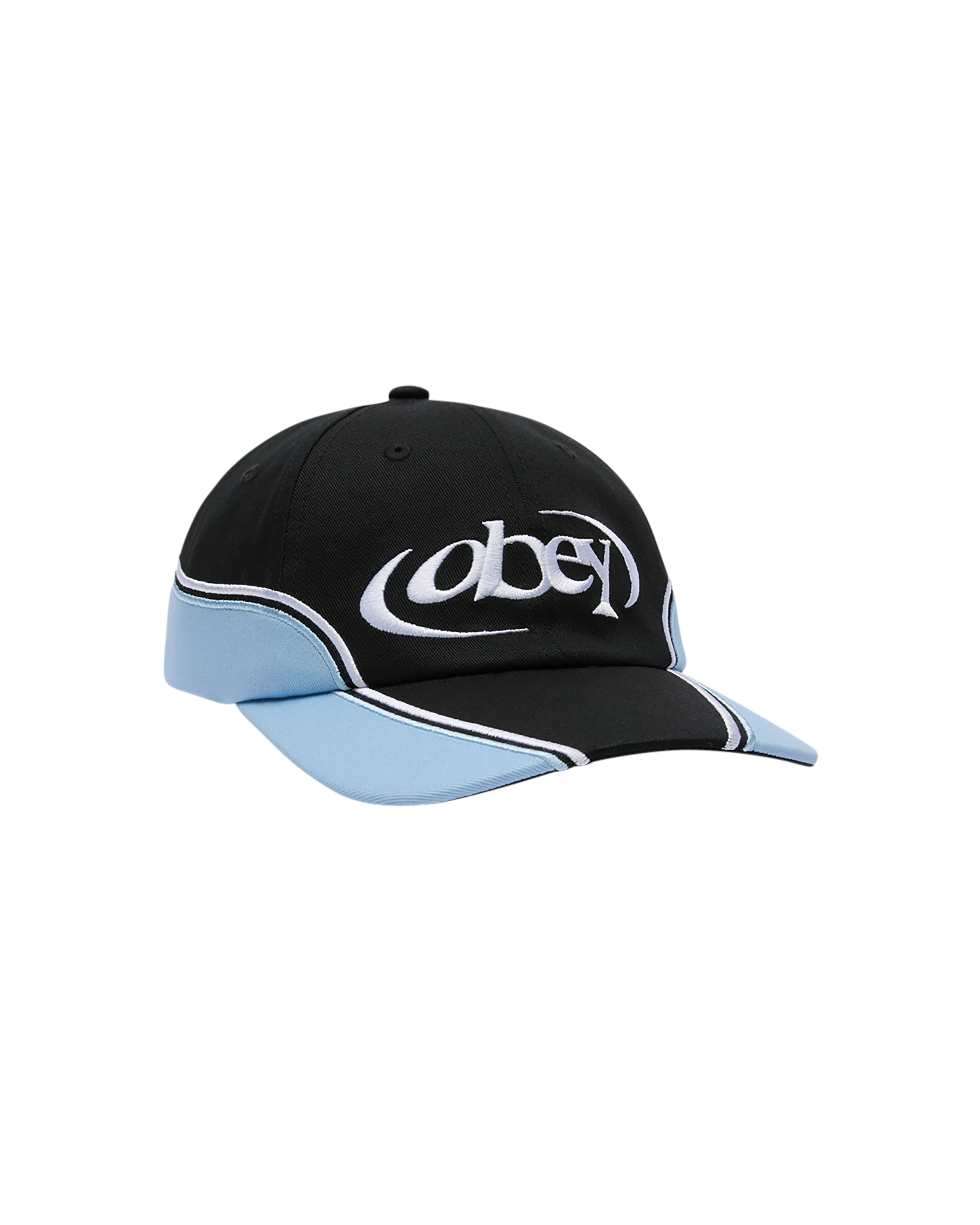 obey speedway hat black multi