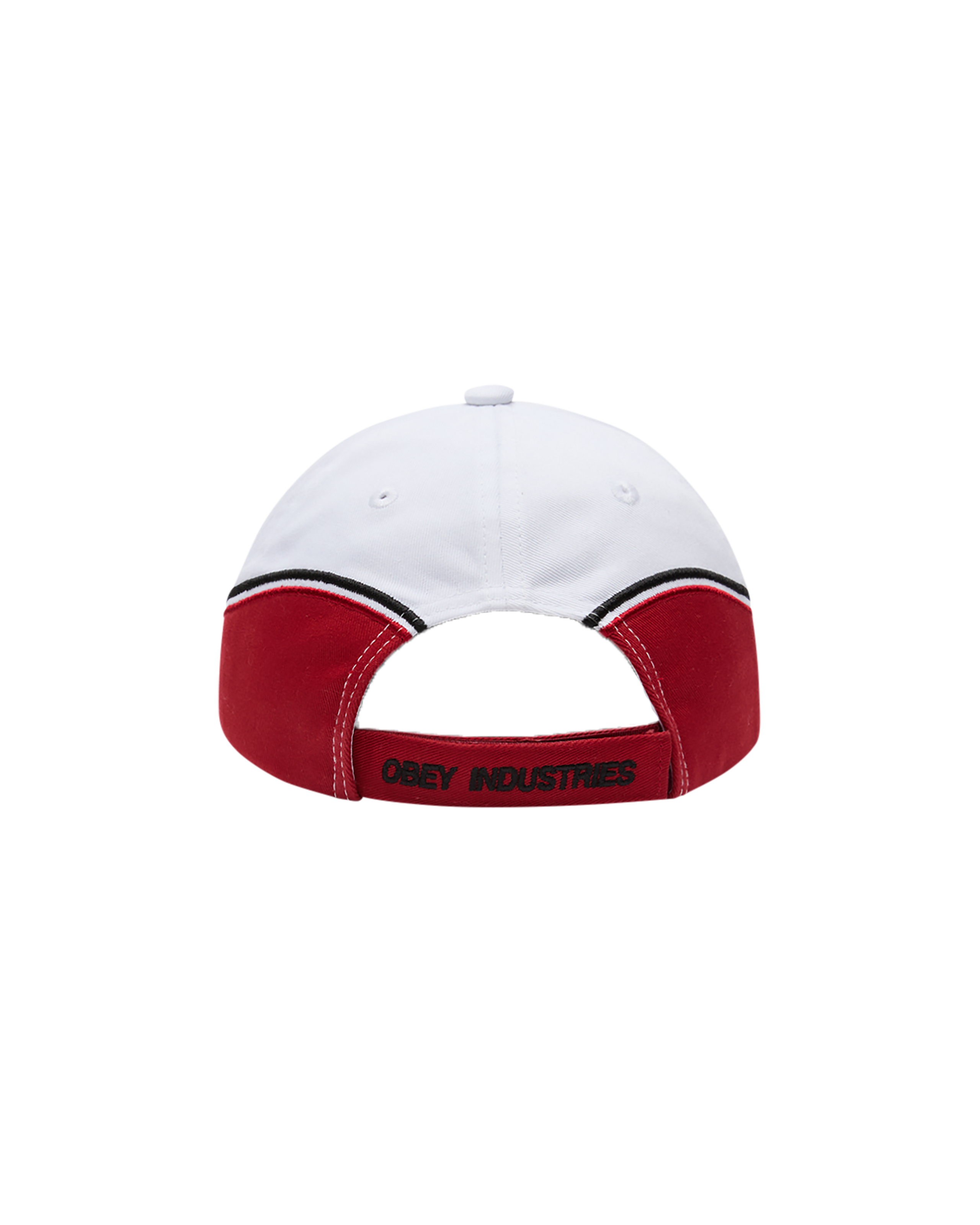 obey speedway hat white multi