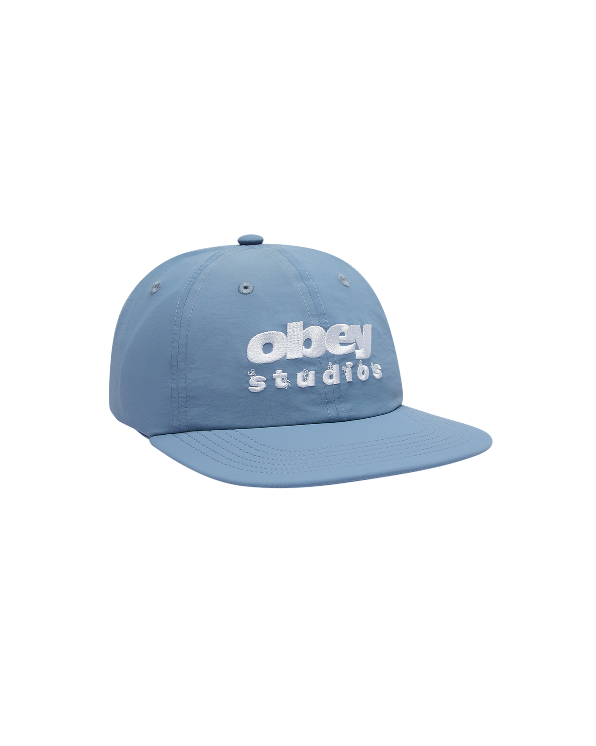 obey-dance-studio-nylon-6-panel-blue-fog