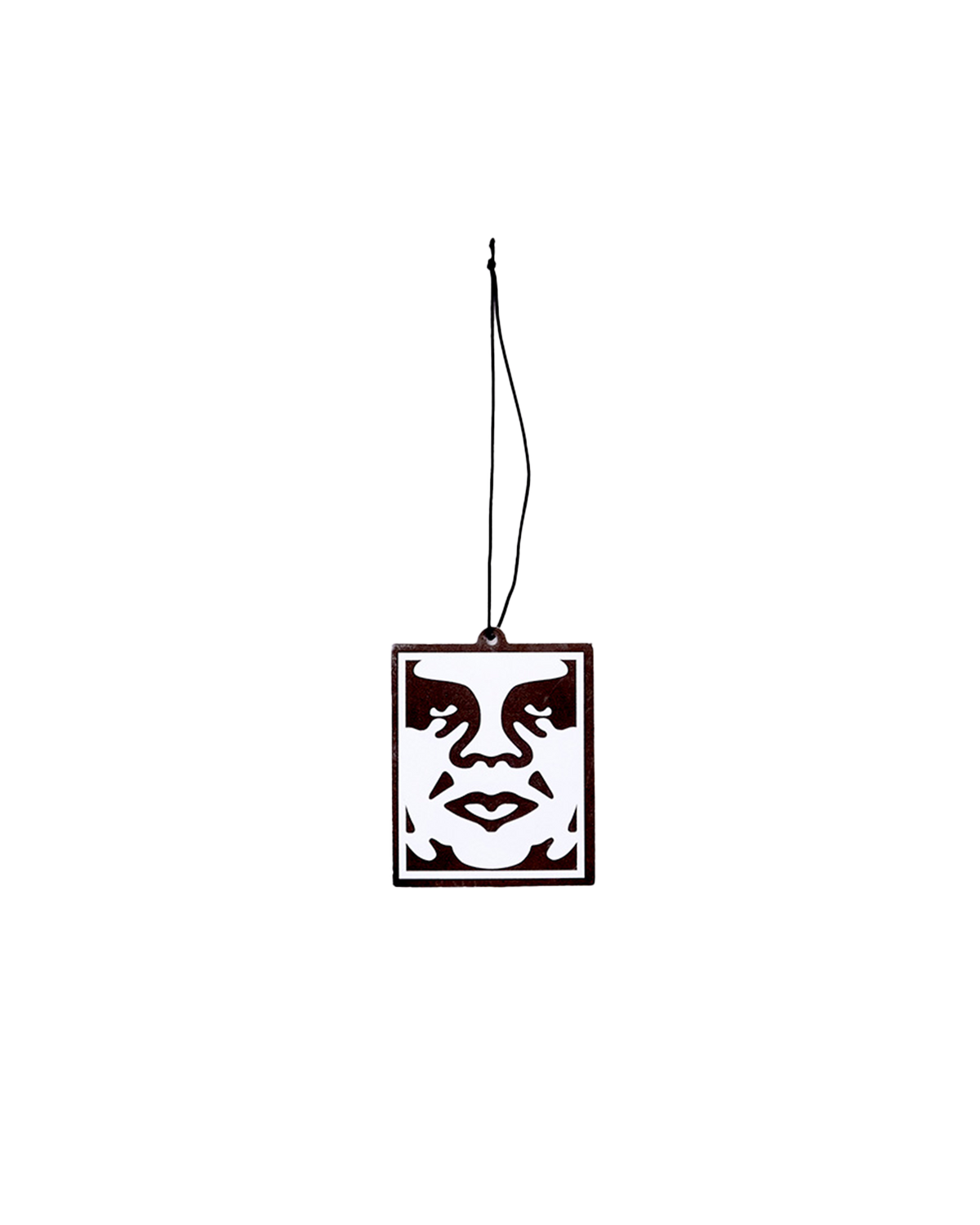 obey icon air freshener black multi