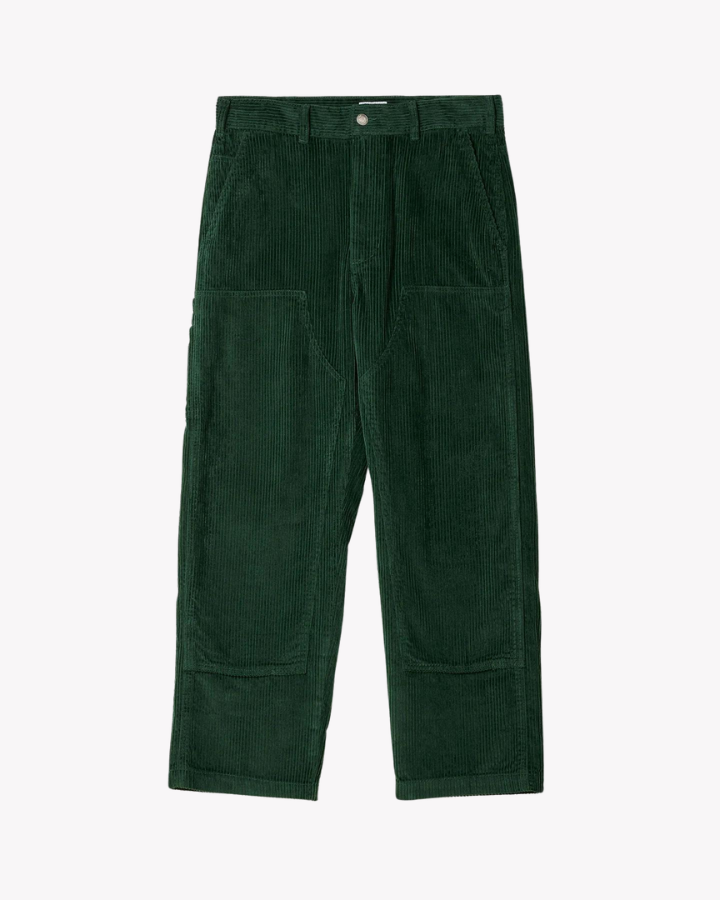 BIG TIMER EMBROIDERED CORD PANT DARK CEDAR | OBEY Clothing