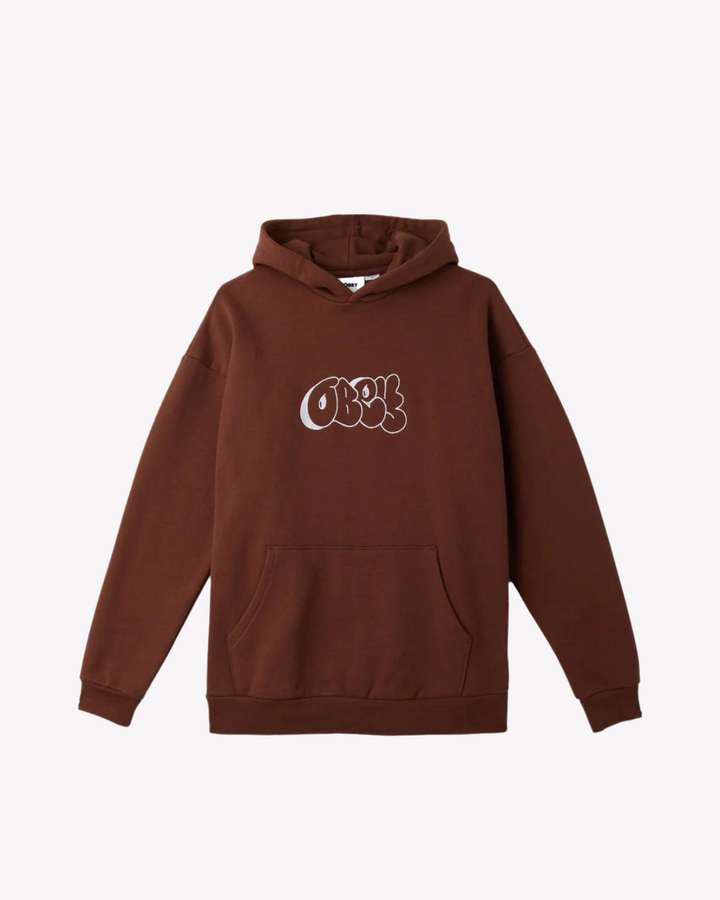 ETCH EXTRA HEAVY PULLOVER HOOD SEPIA