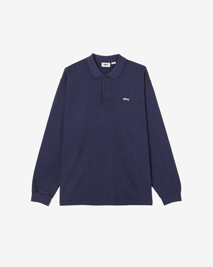 LOWERCASE PIGMENT POLO PIGMENT ACADEMY NAVY