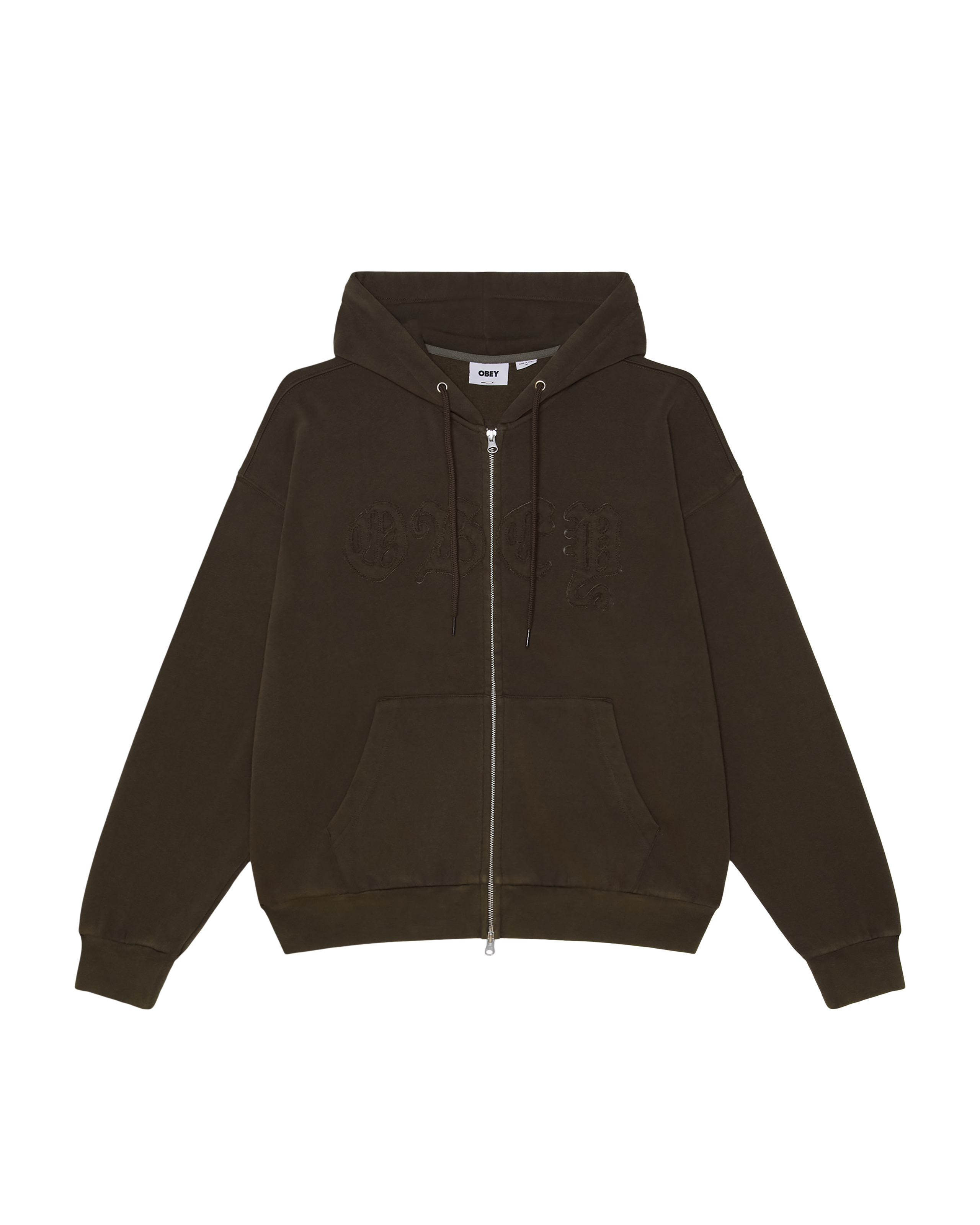 obey-gothic-zip-hood-dusty-black-olive (zoomed)