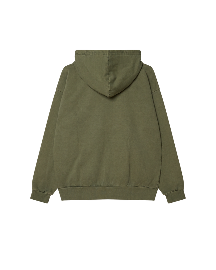 LOWERCASE PIGMENT ZIP HOOD
