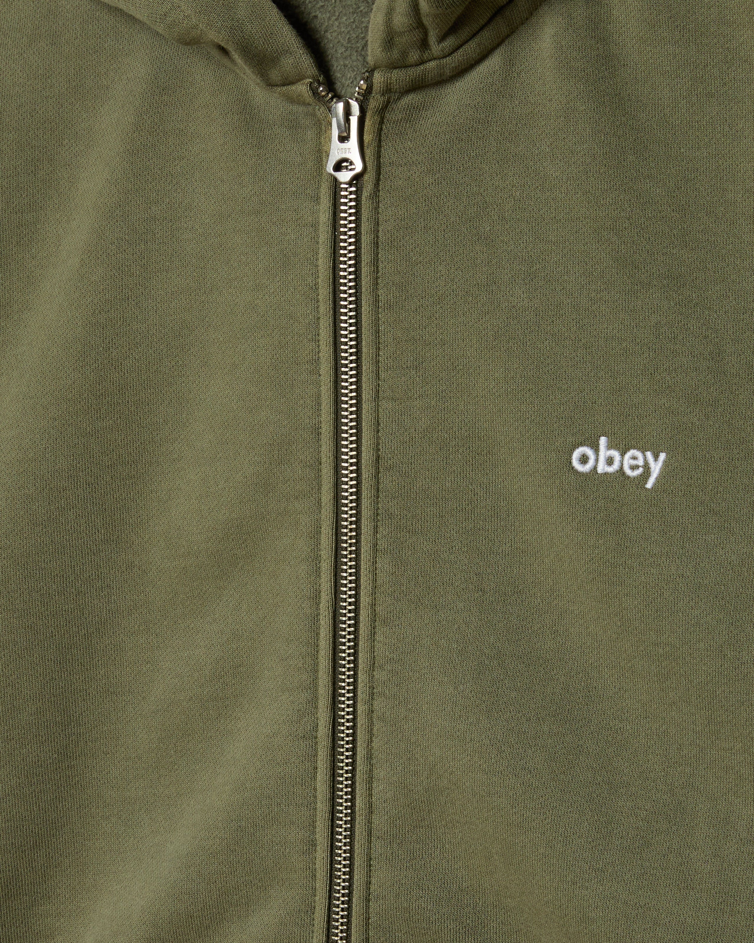 LOWERCASE PIGMENT ZIP HOOD