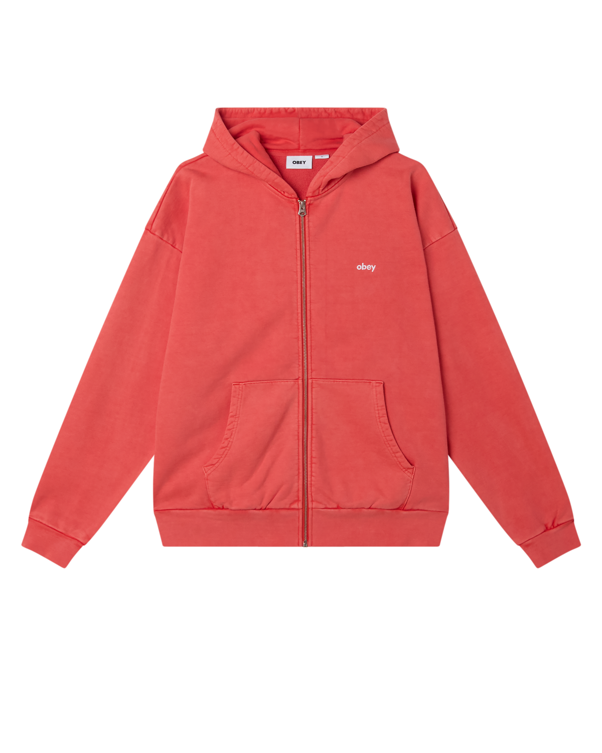 LOWERCASE PIGMENT ZIP HOOD