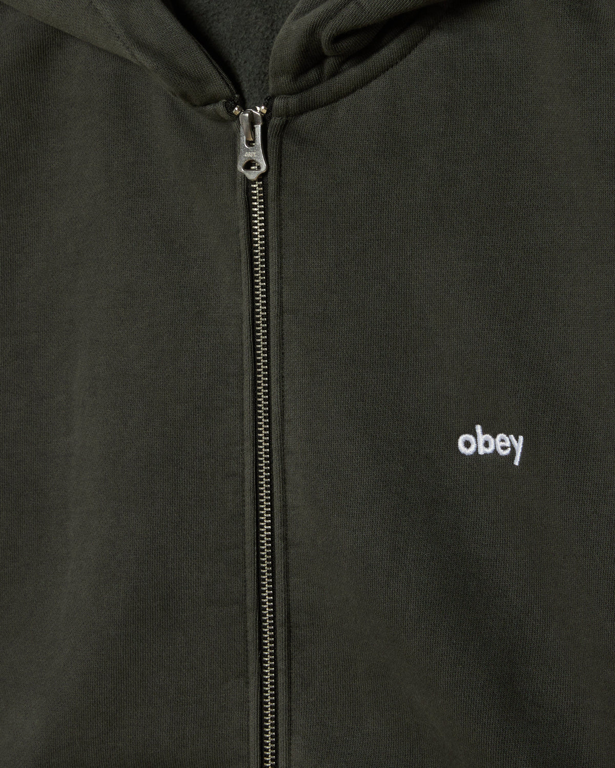 LOWERCASE PIGMENT ZIP HOOD