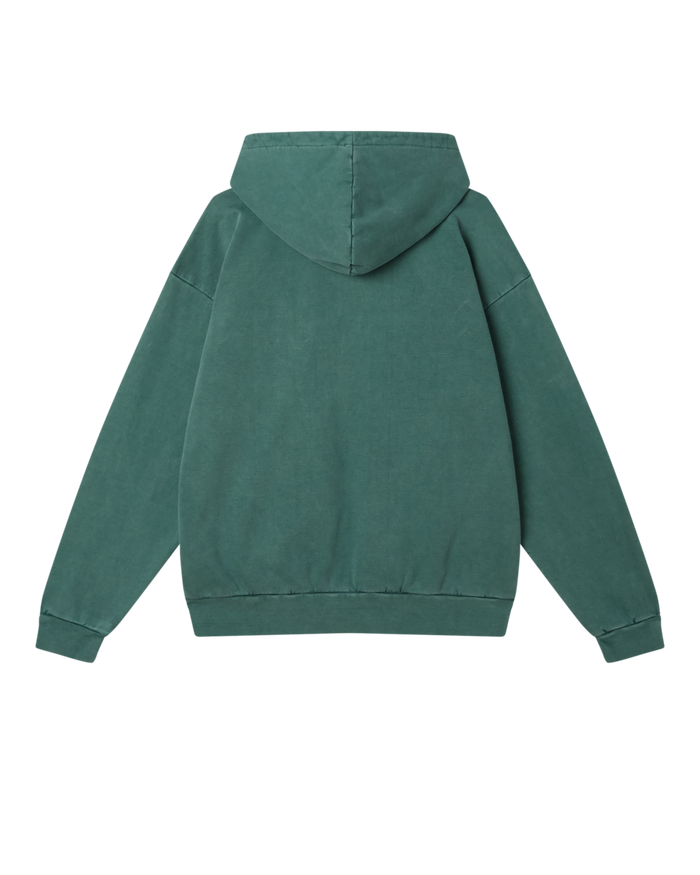 LOWERCASE PIGMENT ZIP HOOD - alternate view