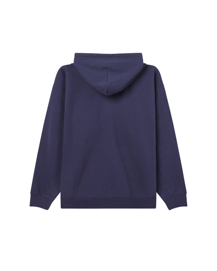 EST. WORKS BOLD ZIP HOOD Academy Navy