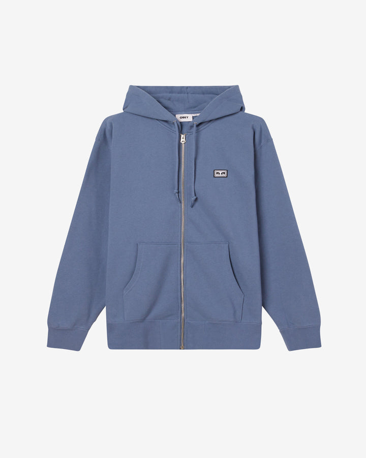 EST. WORKS EYES ZIP HOOD CORONET BLUE