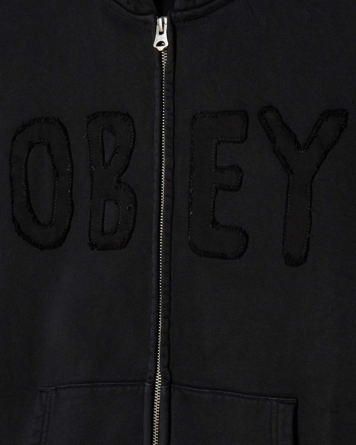 HYBRID FADED ZIP HOOD