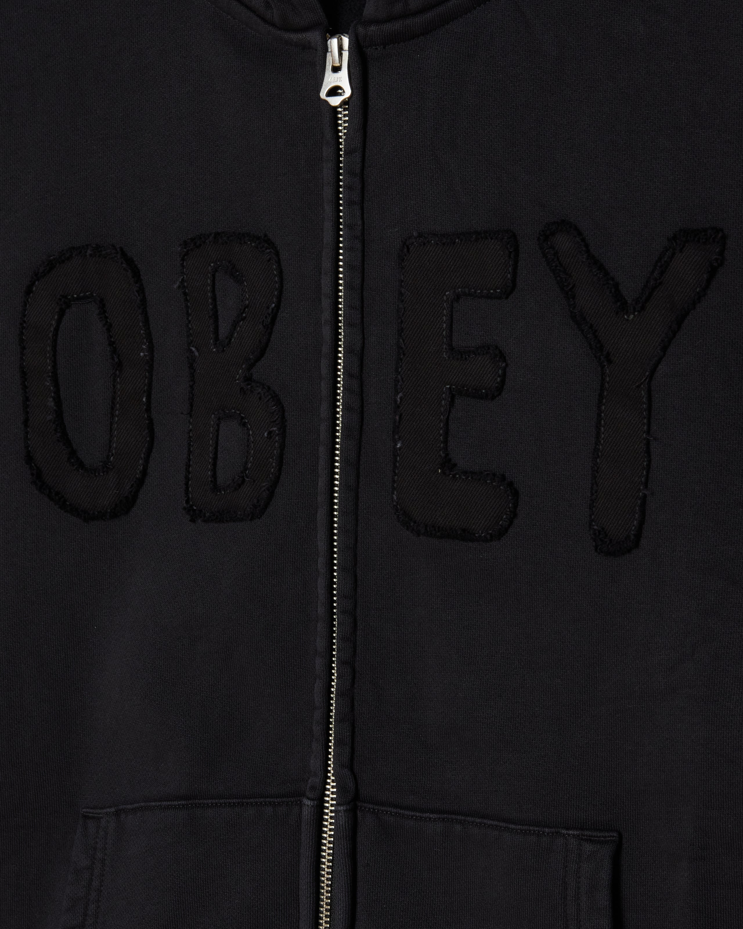 HYBRID FADED ZIP HOOD