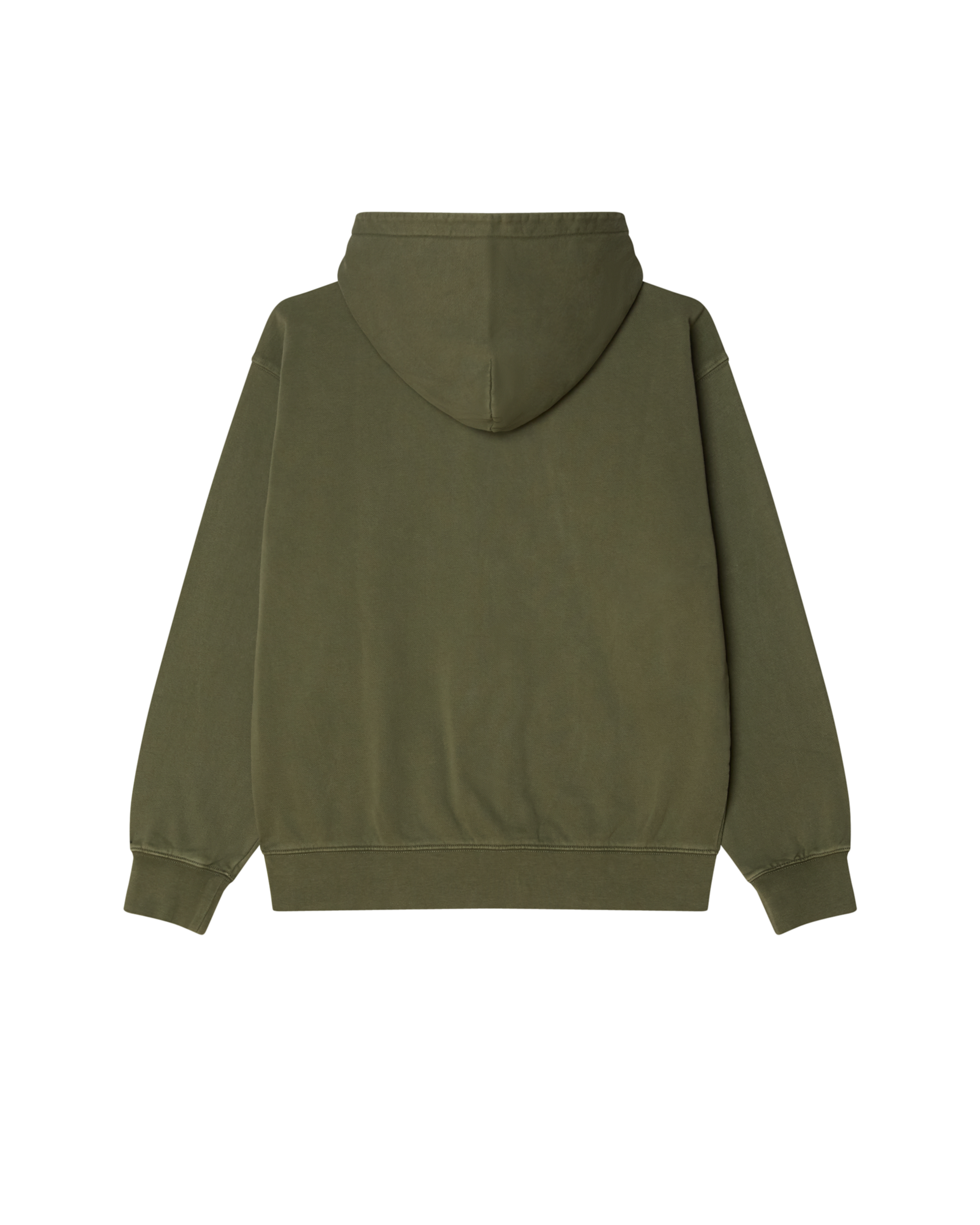 HYBRID FADED ZIP HOOD
