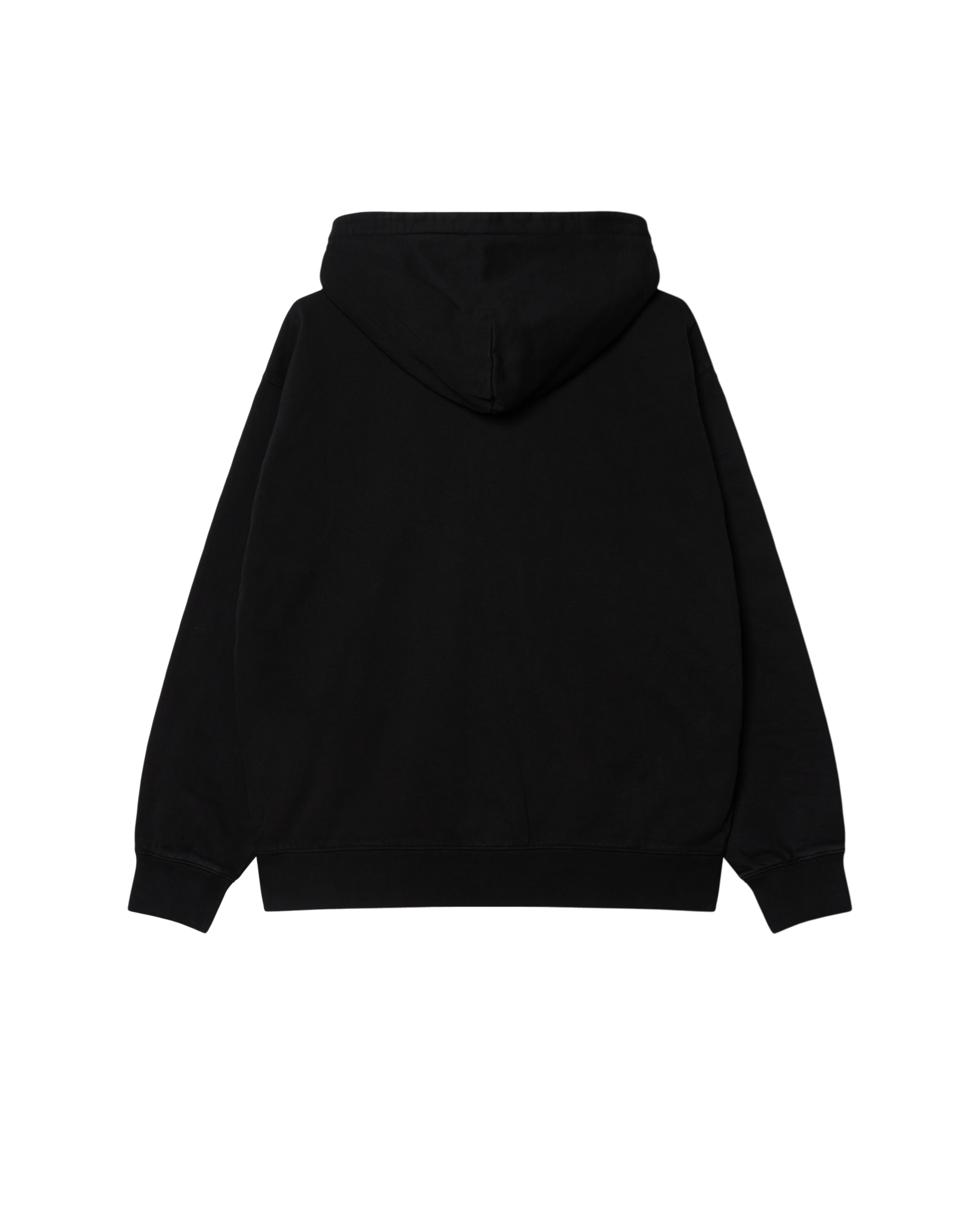 MARGIN FADED ZIP HOOD