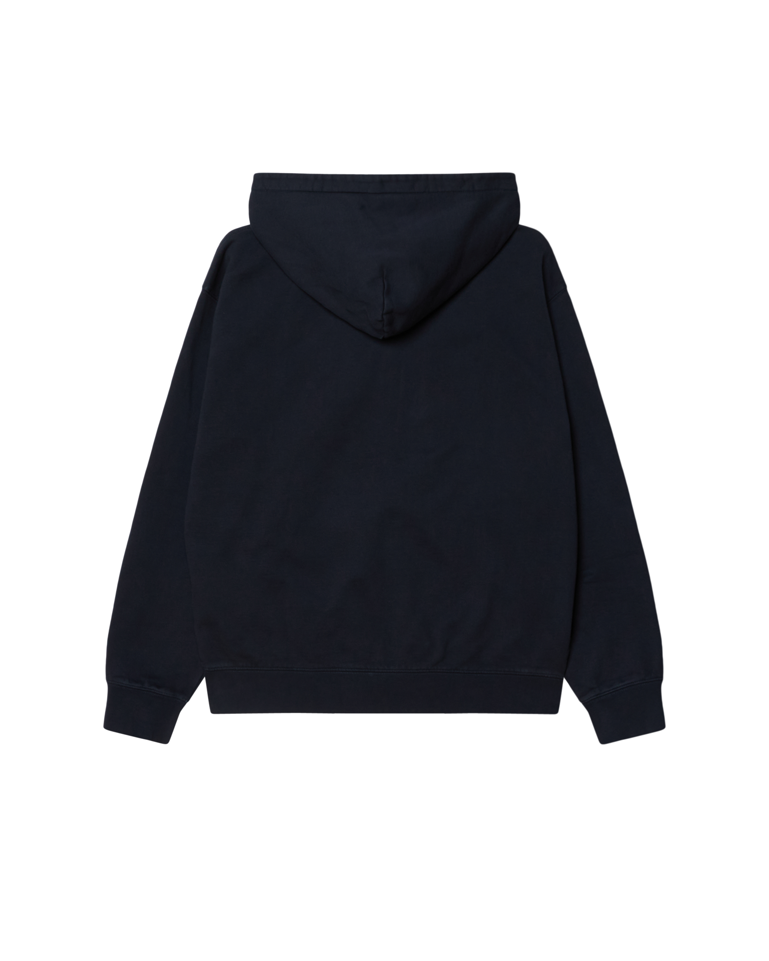 MARGIN FADED ZIP HOOD