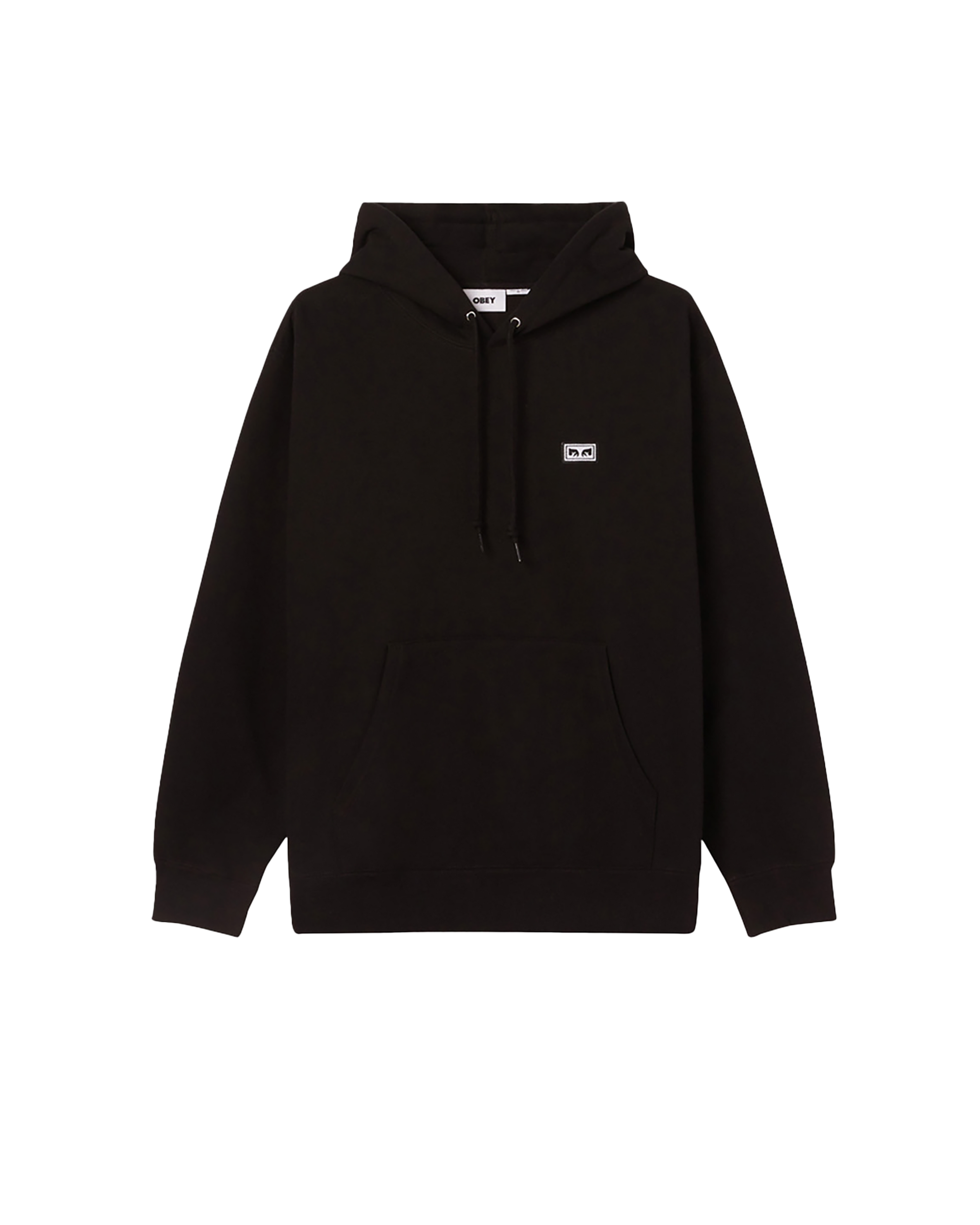 obey est works eyes pullover black