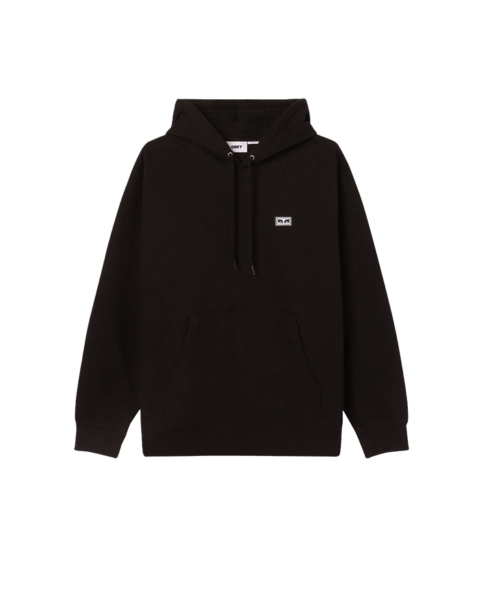 obey est works eyes pullover black