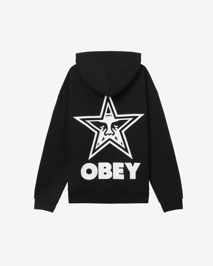 BOLD STAR EXTRA HEAVY PULLOVER BLACK