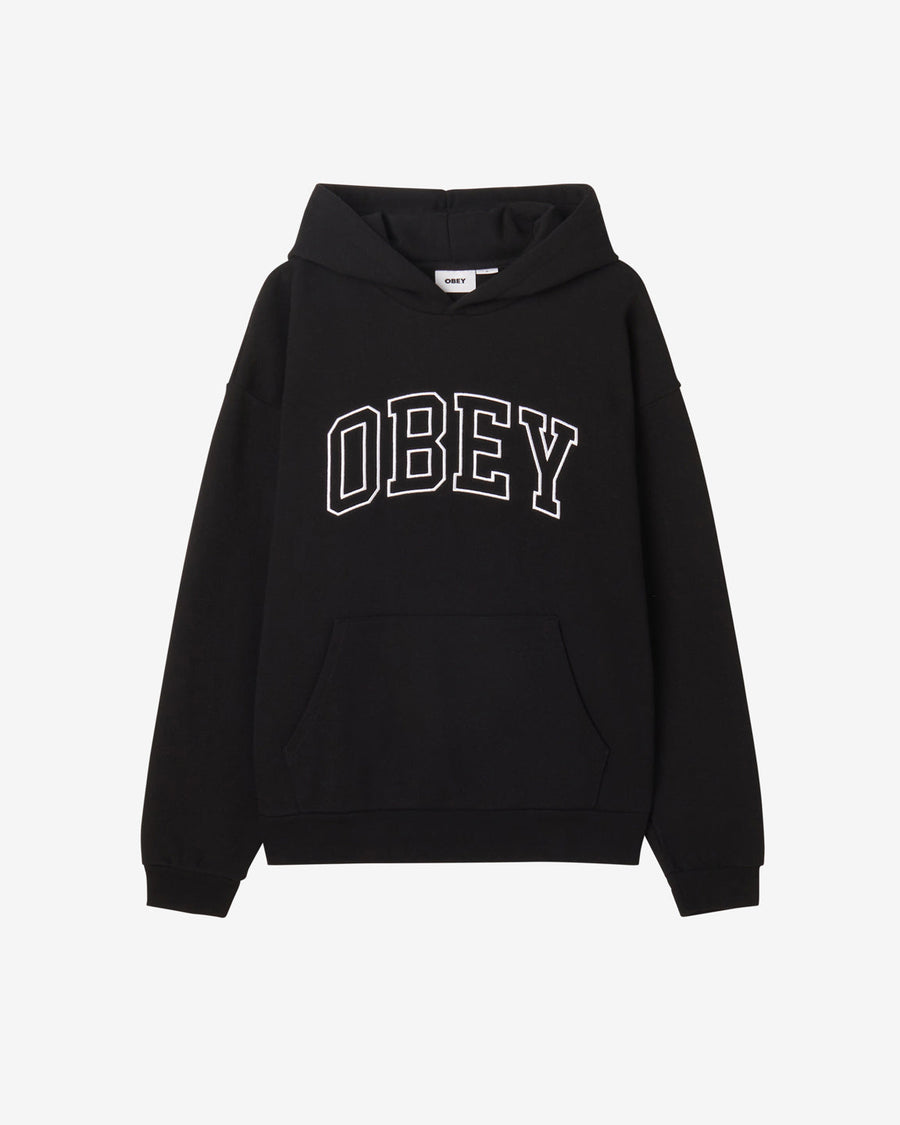 obey collegiate pullover black