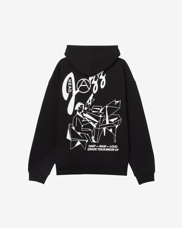 JAZHEAD EXTRA HEAVY PULLOVER BLACK