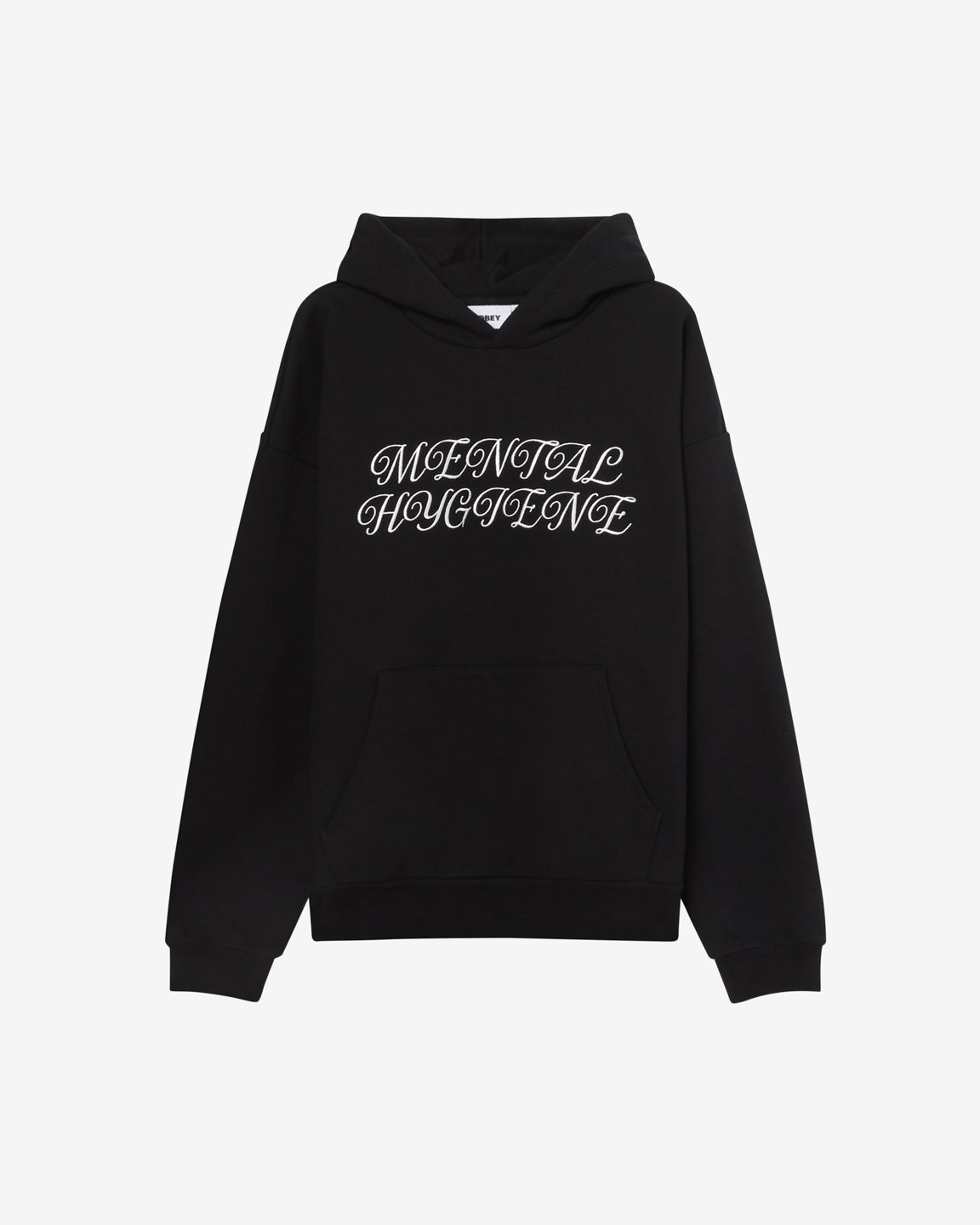 obey mental hygiene pullover black