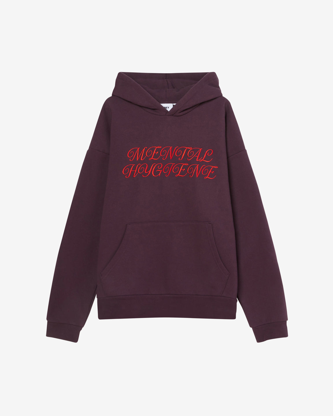 obey mental hygiene pullover plum perfect