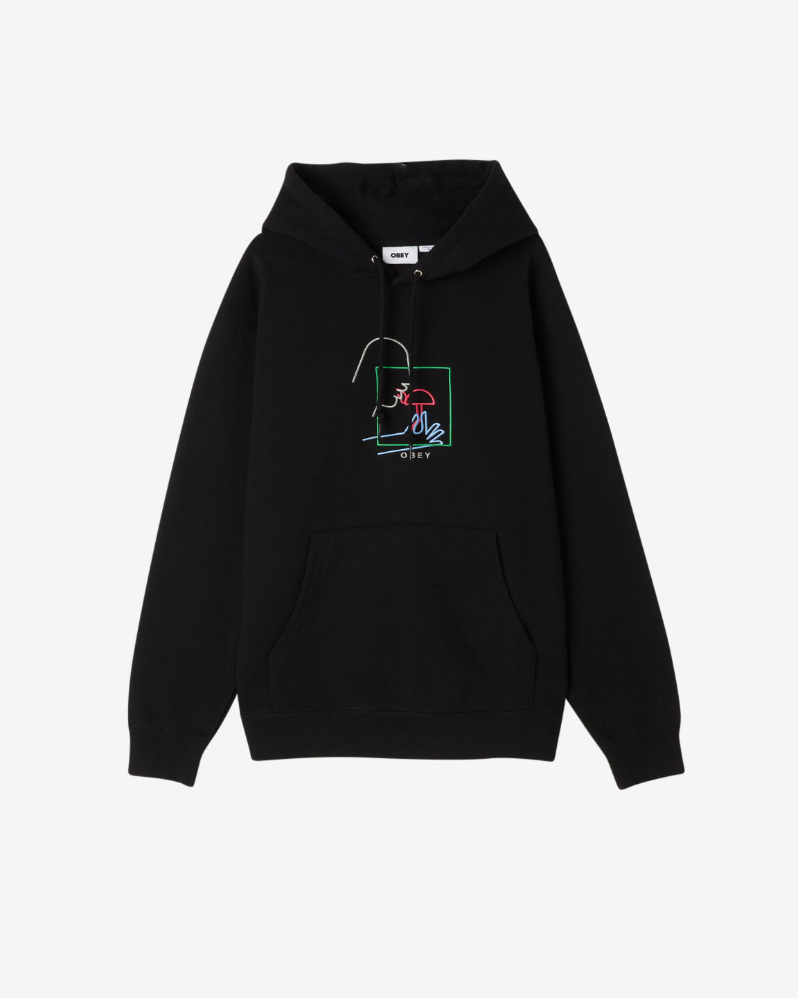 obey magic pullover black