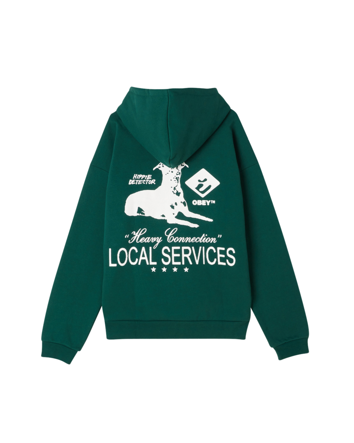 SERVICES EXTRA HEAVY HOOD PULLOVER HOOD Rain Forest