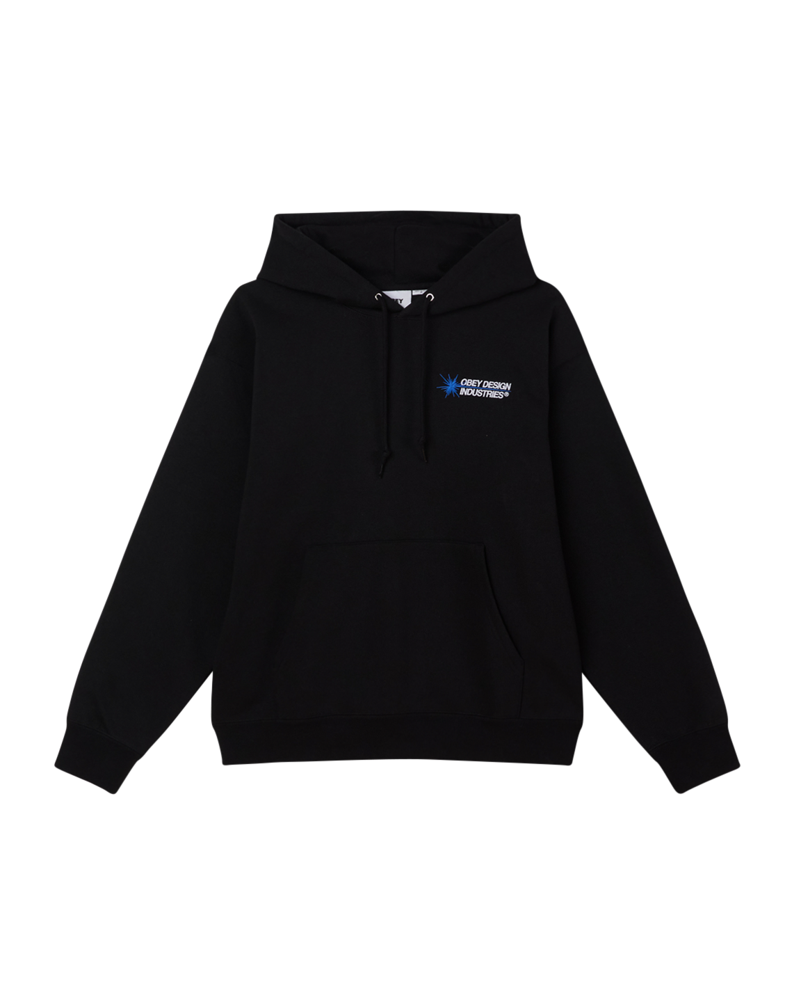 OBEY INDUSTRIES PULLOVER Black