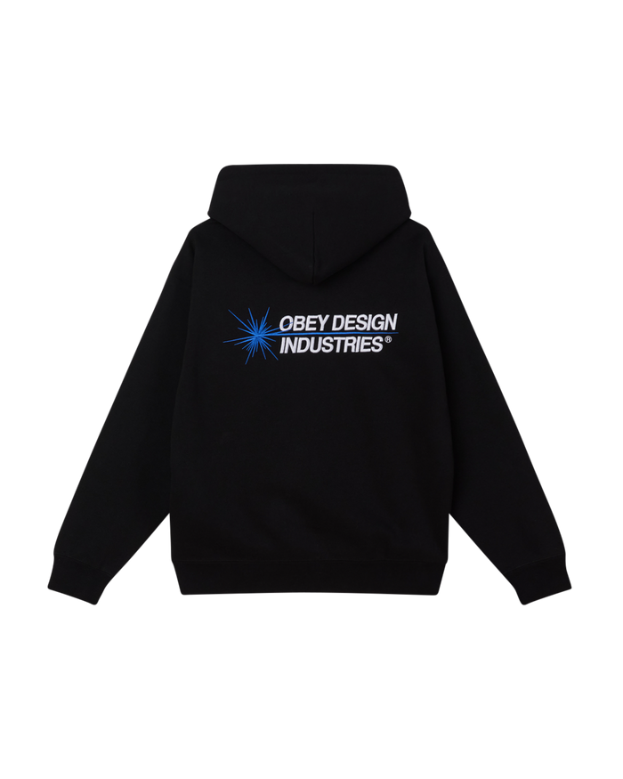 OBEY INDUSTRIES PULLOVER Black