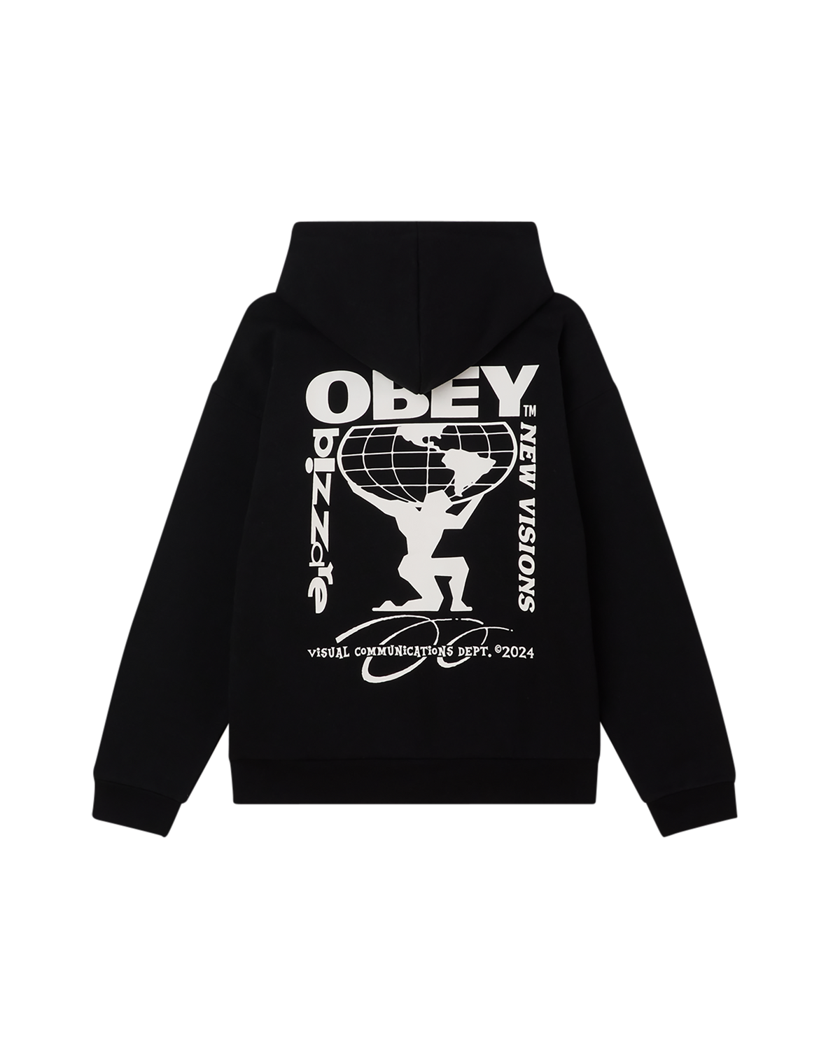 obey new visions pullover black