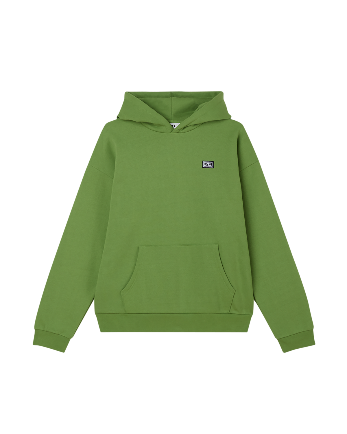 obey new visions pullover piquant green