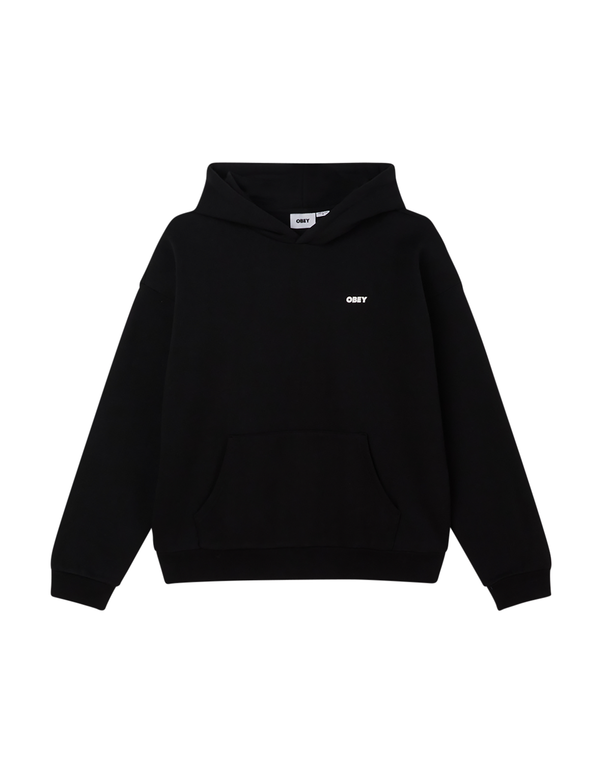 obey bold icon pullover black