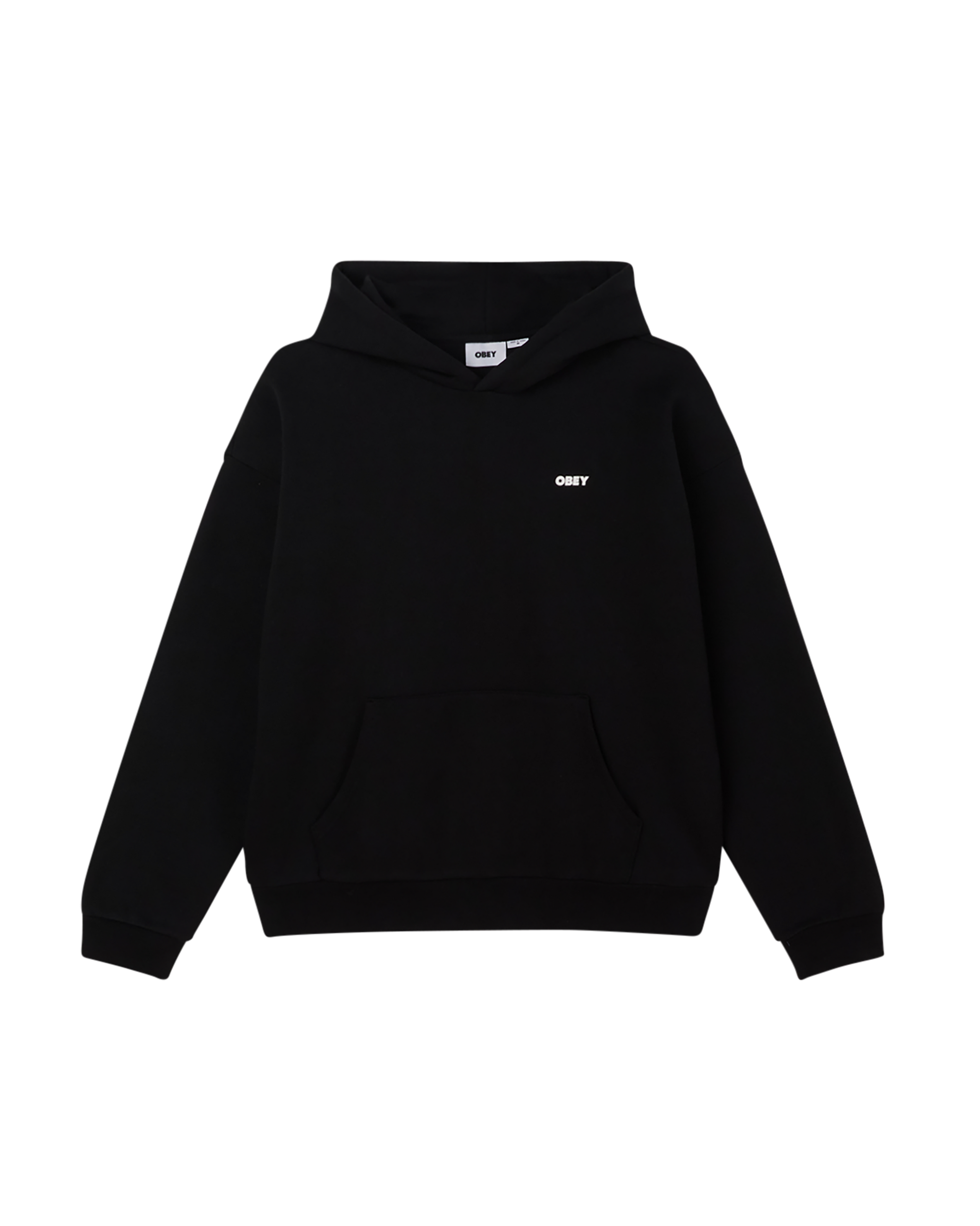 obey bold icon pullover black