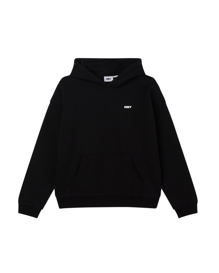 obey bold icon pullover black