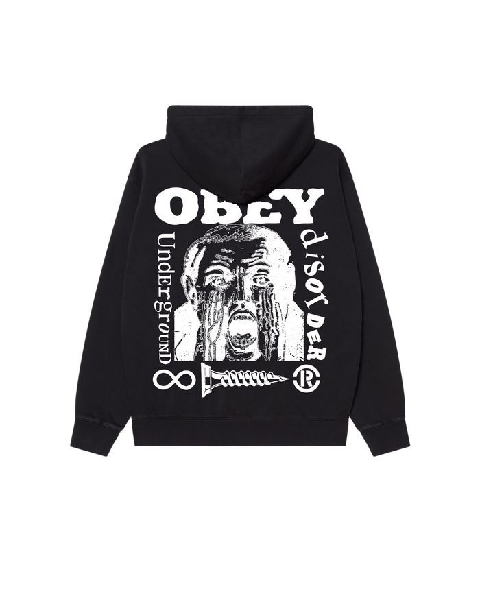 UNDERGROUND FADED PULLOVER HOOD