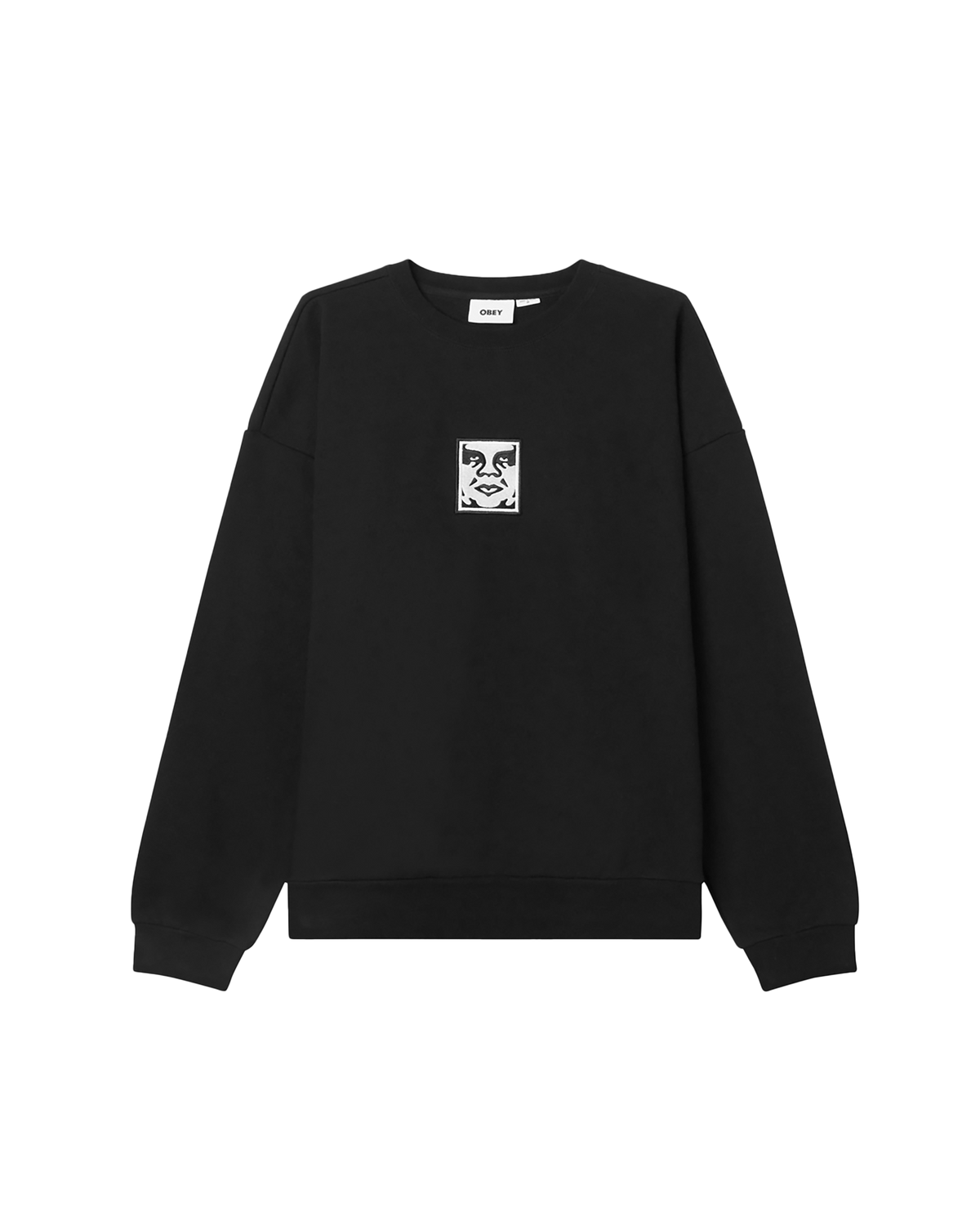 icon crewneck black