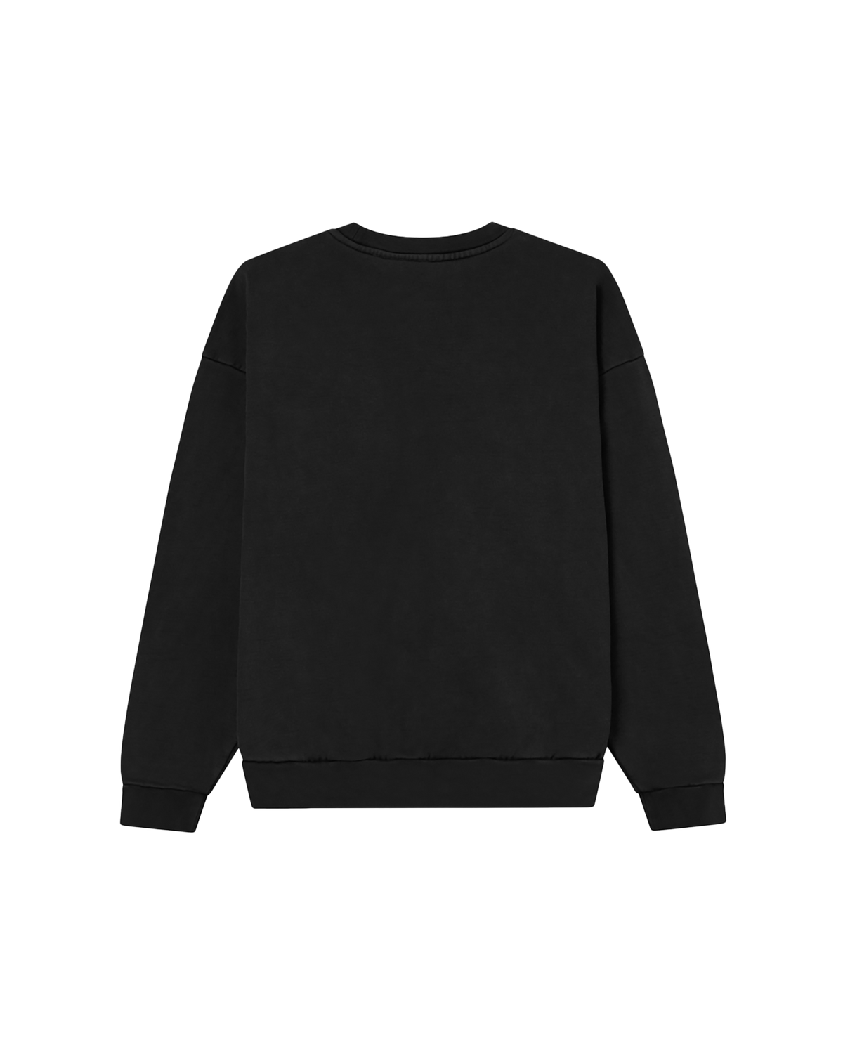 icon crewneck black