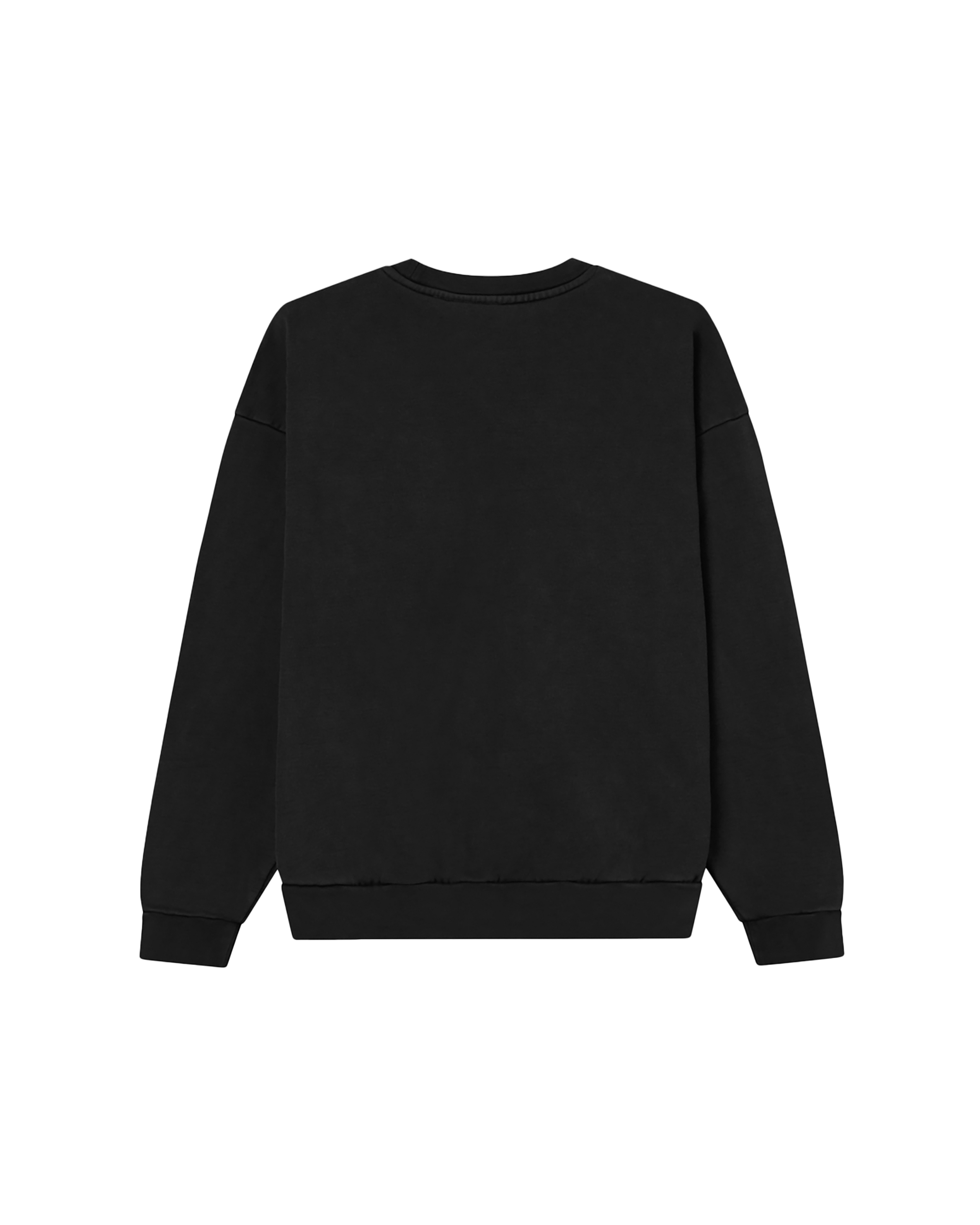 icon crewneck black