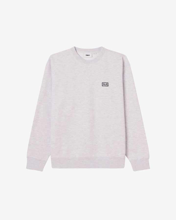 EST. WORKS EYES II CREWNECK ASH GREY