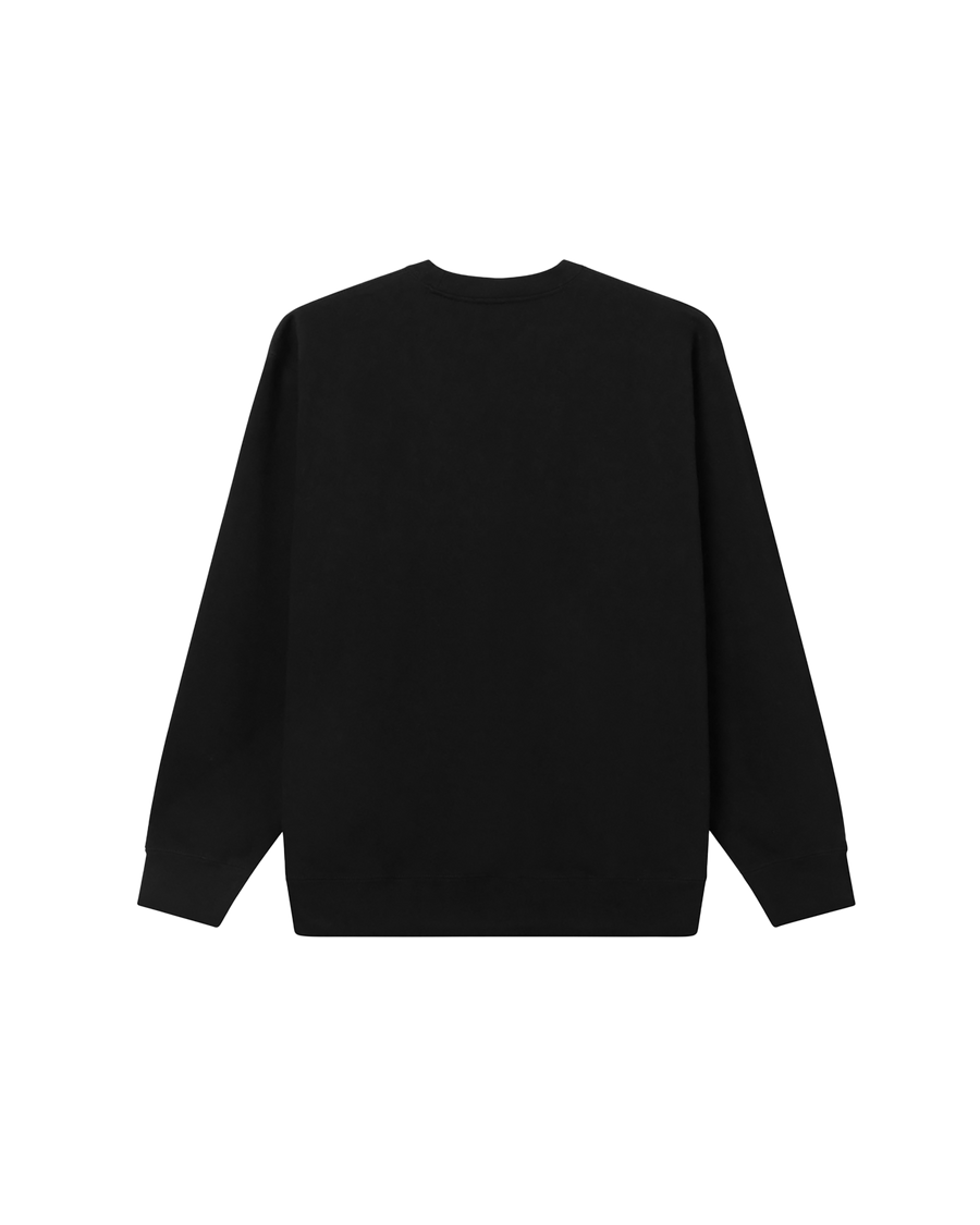 obey est works bold crewneck black