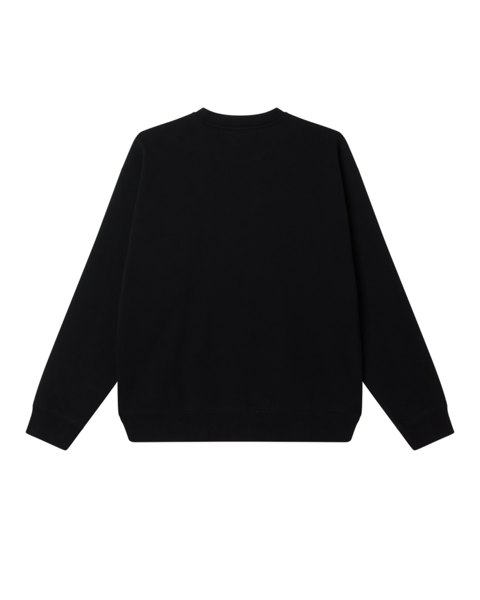 obey-signature-crewneck-black - alternate view