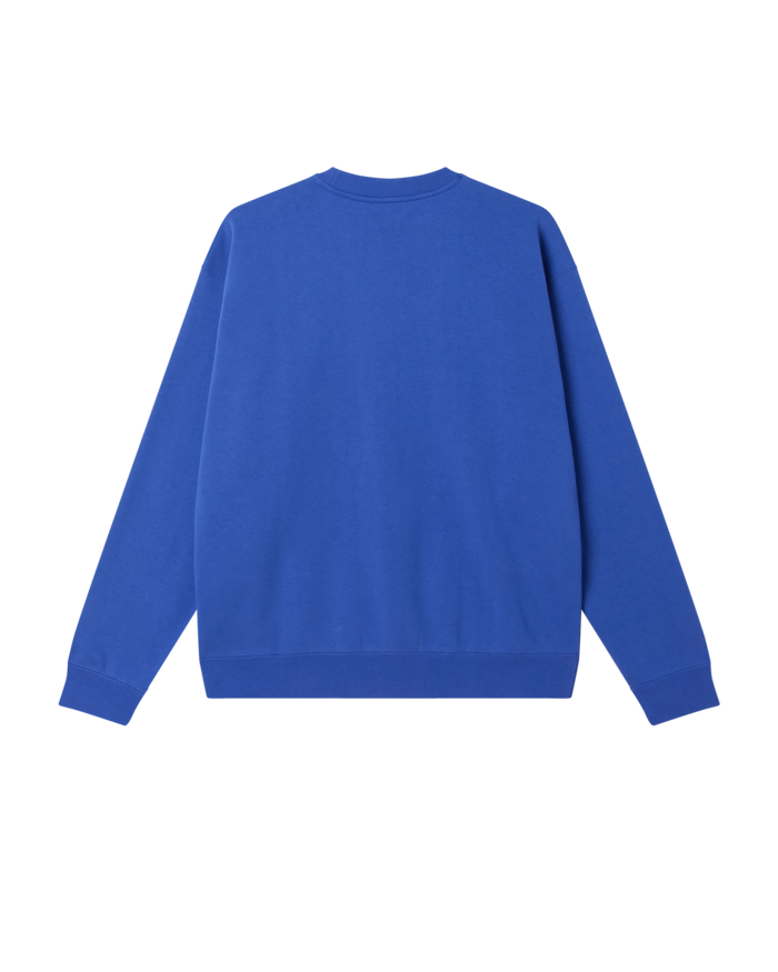 obey-signature-crewneck-electric-indigo - alternate view
