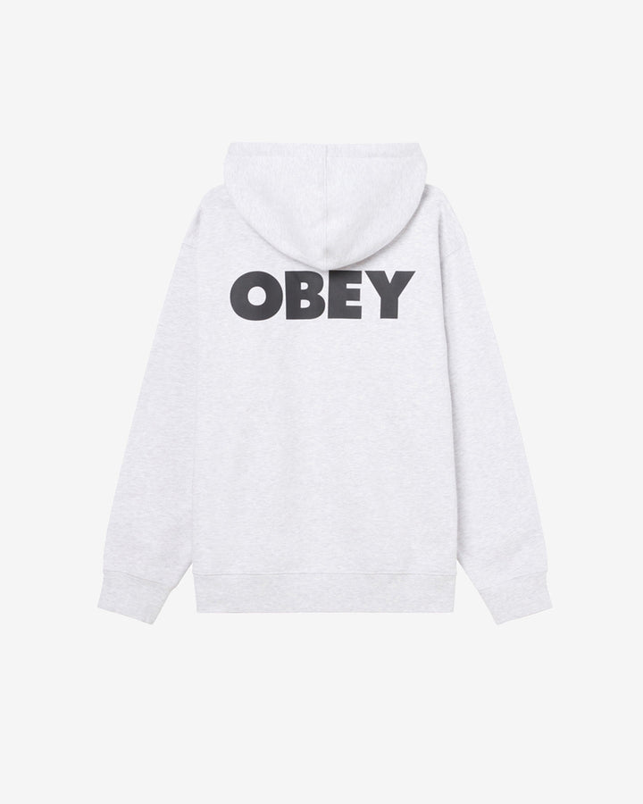 OBEY BOLD PULLOVER PREMIUM PULLOVER HEATHER GREY