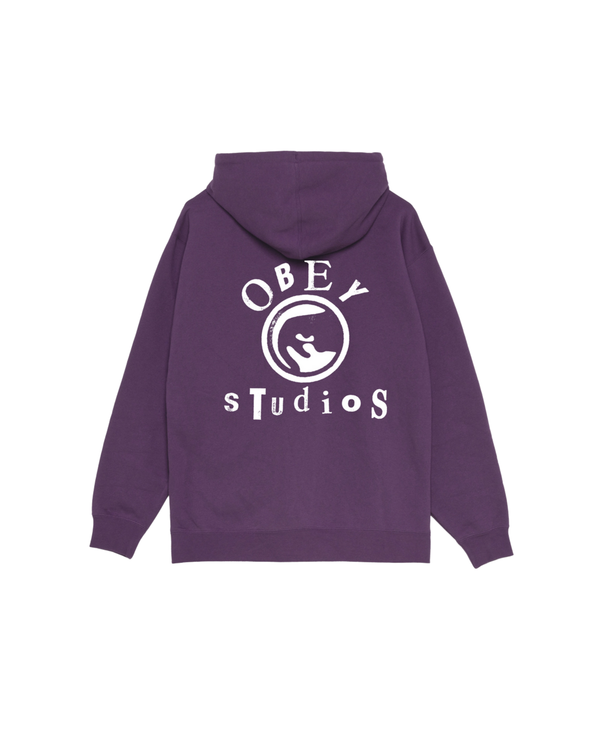 OBEY STUDIOS ICON PULLOVER Imperial Purple