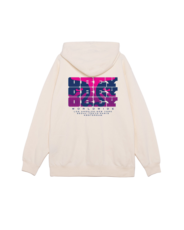 BRICK BY BRICK PREMIUM PULLOVER HOOD Unbleached