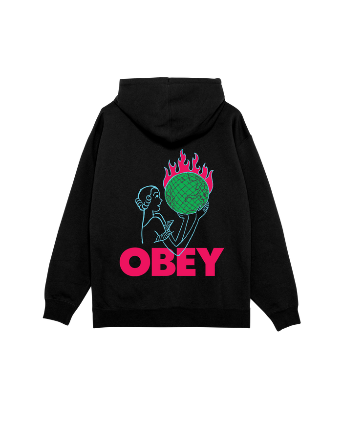 WORLD IN FLAMES PREMIUM PULLOVER