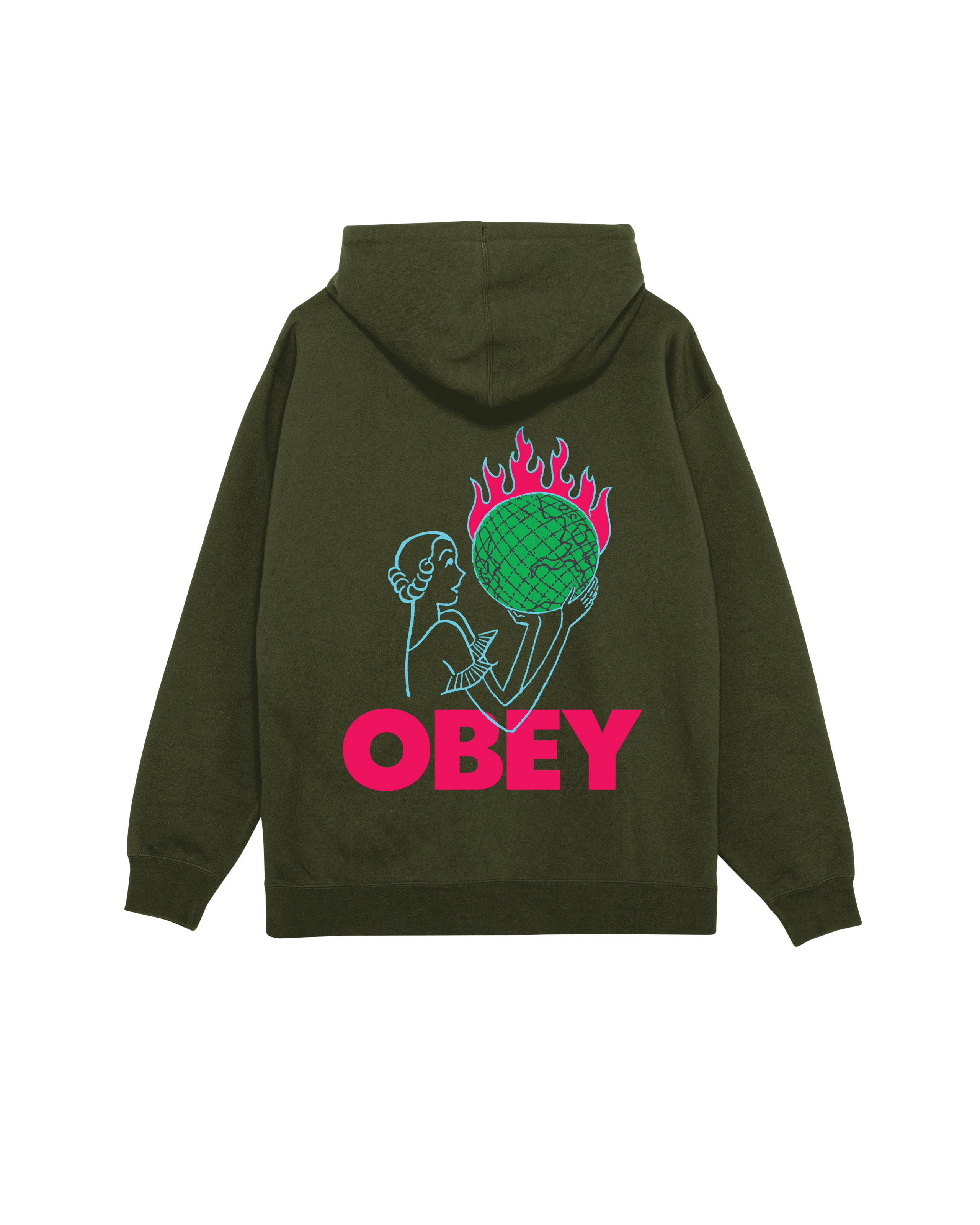 WORLD IN FLAMES PREMIUM PULLOVER
